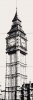 Декор настенный London Piccadilly Big Ben 1 598x1798 мм (x6)