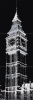 Декор настенный London Piccadilly Big Ben 2 598x1798 мм (x6)