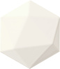 Настенная плитка Origami white hex 11x12,5