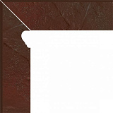 Semir Brown Цоколь левый структурный 2-х элем 30х8,1