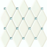 Настенная мозаика Abisso White 298x270 мм
