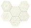 Настенная мозаика Elementary Hex 289x221 мм