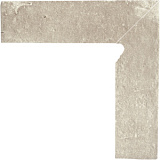 Scandiano Beige Цоколь правый структурный 2-х элем. 30х8,1