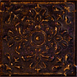 Декор Tinta brown 148x148 мм