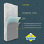 Teplofom 2500x600x40 Теплоизоляционные (Конструкционные) панели /односторонний полимерцементный слой (Teplofom+ 40 XPS 2500x600x40)