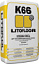 Litokol Litofloor K66 цементный клей для напольной плитки (серый 25 кг)