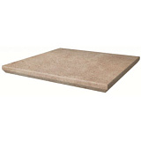 Scandiano Ochra Ступень угловая с капиносом структурная 33х33