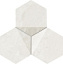 Мозаика Scoria white 19,2x16,5 