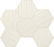Мозаика Mareda white 28,9x22,1