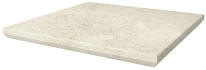 Scandiano Beige Ступень угловая с капиносом структурная 33х33