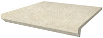 Scandiano Beige Ступень простая с капиносом структурная 30х33