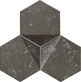 Мозаика Scoria black 19,2x16,5 