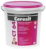 Ceresit CT 64 декоративная акриловая штукатурка «короед» 1,5 мм