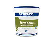 Terraco Terracoat Fine (мелкозернистый) Фасадная декоративная штукатурка с мелкой текстурой Шагрень